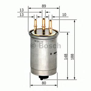 Топливный фильтр BOSCH 0 450 906 508