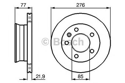 Тормозной диск BOSCH 0 986 478 849