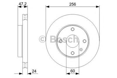 Тормозной диск BOSCH 0 986 479 328