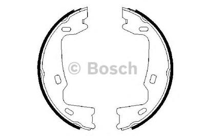 Комплект тормозных колодок BOSCH 0 986 487 214