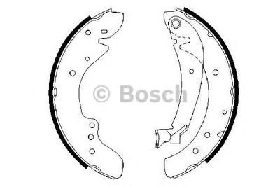 Комплект тормозных колодок BOSCH 0 986 487 521