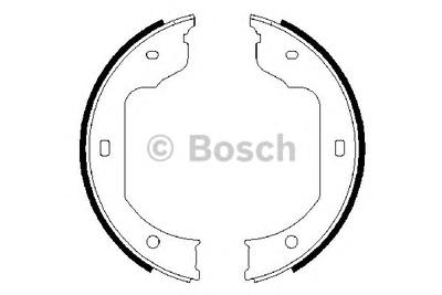 Комплект тормозных колодок, стояночная тормозная система BOSCH 0 986 487 625