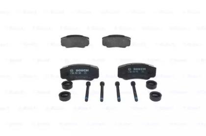Комплект тормозных колодок, дисковый тормоз BOSCH
