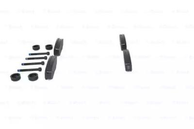 Комплект тормозных колодок, дисковый тормоз BOSCH