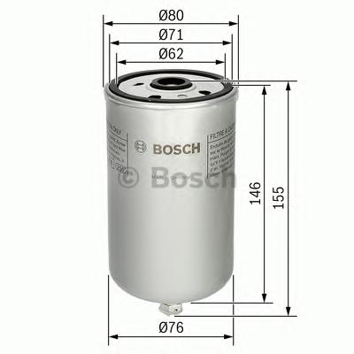Топливный фильтр BOSCH