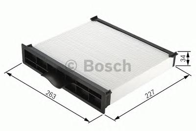 Фильтр салона BOSCH 1 987 432 158