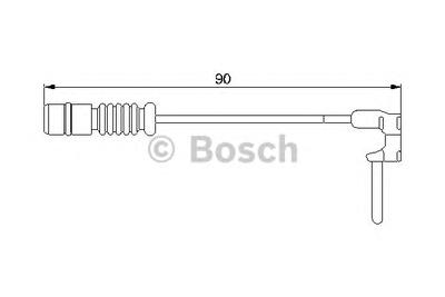 Датчик износа тормозных колодок BOSCH 1 987 474 901