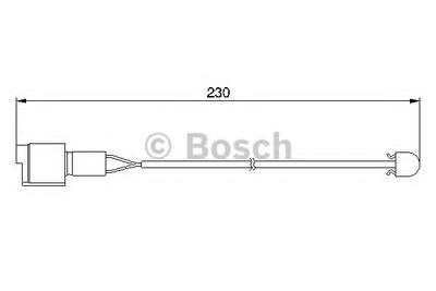 Датчик износа тормозных колодок BOSCH 1 987 474 910