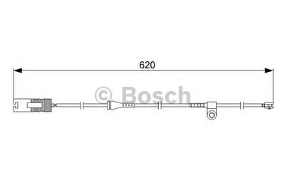 Датчик износа тормозных колодок BOSCH 1 987 474 955