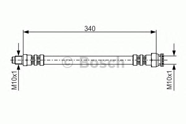 Тормозной шланг BOSCH