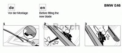 Щетка стеклоочистителя BOSCH