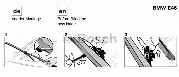 Щетка стеклоочистителя BOSCH