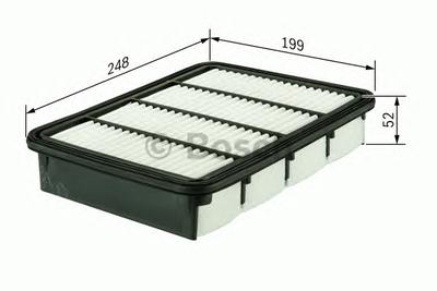 Воздушный фильтр BOSCH F 026 400 165