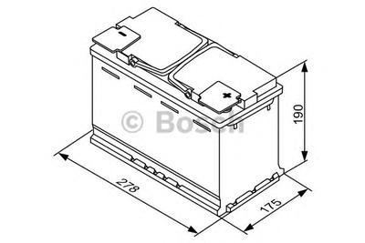 Аккумулятор BOSCH 0 092 S5A 080