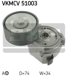 Натяжной ролик, поликлиновой  ремень SKF VKMCV 51003