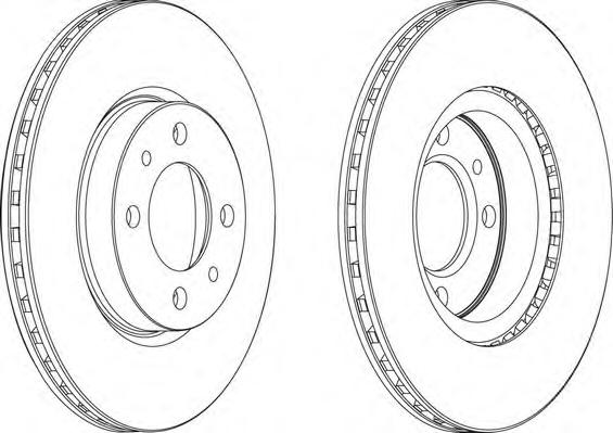 Тормозной диск FERODO