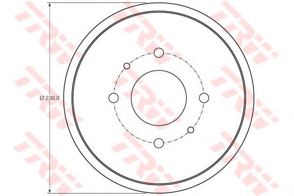 Тормозной барабан TRW
