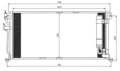 Конденсатор, кондиционер NRF 35541