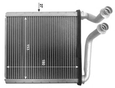 Радиатор печки NRF 54205