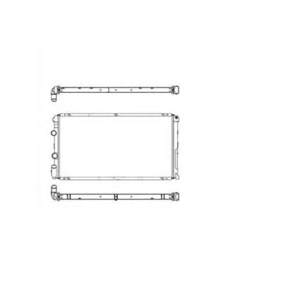 Радиатор, охлаждение двигателя NRF