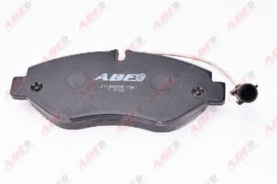 Комплект тормозных колодок, дисковый тормоз ABE