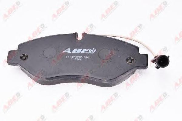 Комплект тормозных колодок, дисковый тормоз ABE