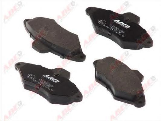 Комплект тормозных колодок, дисковый тормоз ABE