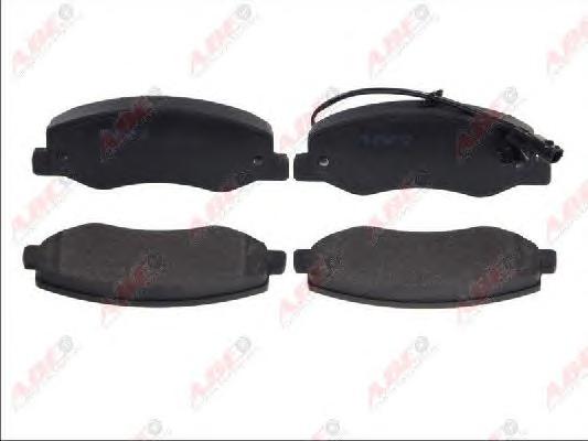 Комплект тормозных колодок, дисковый тормоз ABE