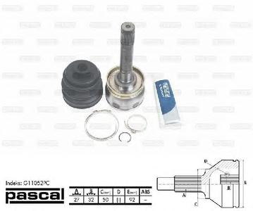 ШРУС PASCAL G11052PC