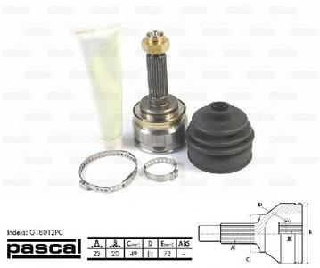 ШРУС PASCAL G18012PC