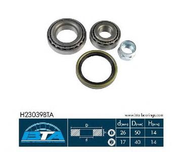 Подшипник ступицы BTA H23039BTA
