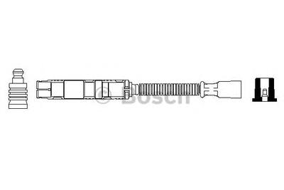 Провод зажигания BOSCH 0 356 912 950
