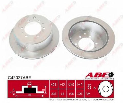 Тормозной диск ABE