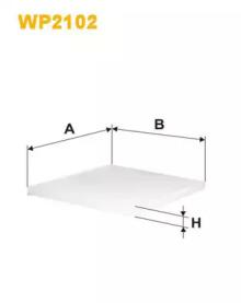 Фильтр салона WIX FILTERS