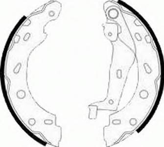 Комплект тормозных колодок FERODO FSB614