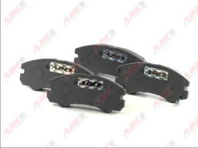 Комплект тормозных колодок, дисковый тормоз ABE C19009ABE
