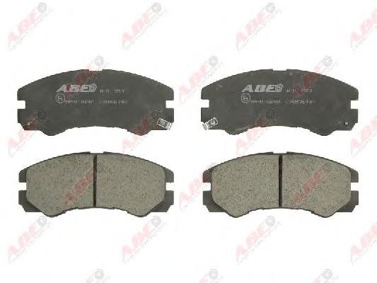 Комплект тормозных колодок, дисковый тормоз ABE