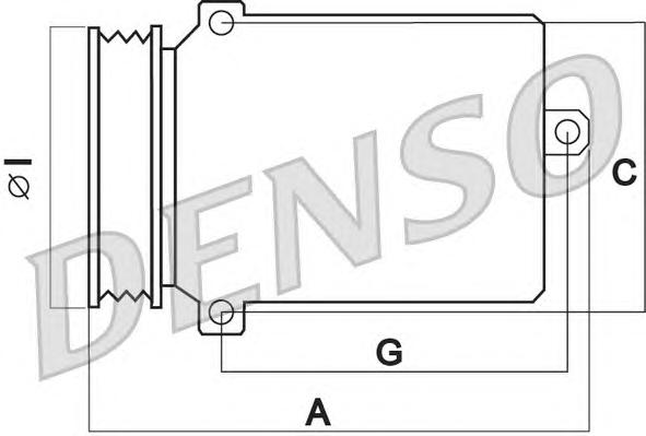 Компрессор, кондиционер DENSO