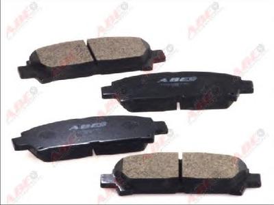 Комплект тормозных колодок, дисковый тормоз ABE C12063ABE