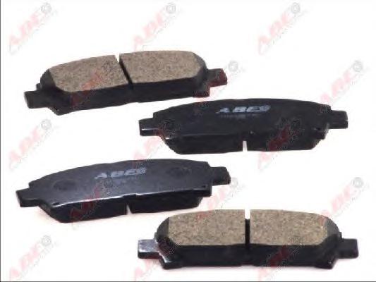 Комплект тормозных колодок, дисковый тормоз ABE