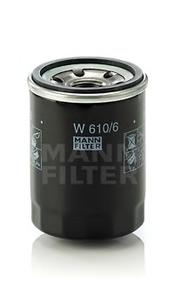 Масляный фильтр MANN-FILTER W 610/6