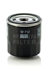 Масляный фильтр MANN-FILTER W 712
