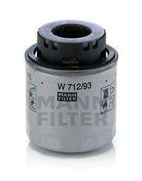 Масляный фильтр MANN-FILTER W 712/93