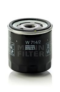 Масляный фильтр MANN-FILTER W 714/2