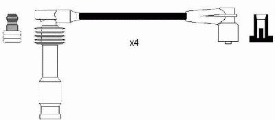 Комплект проводов зажигания NGK