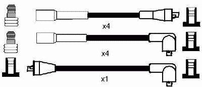Комплект проводов зажигания NGK