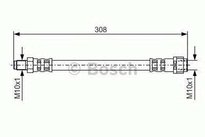 Тормозной шланг BOSCH 1 987 476 427