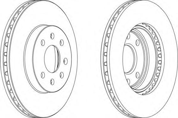 Тормозной диск FERODO