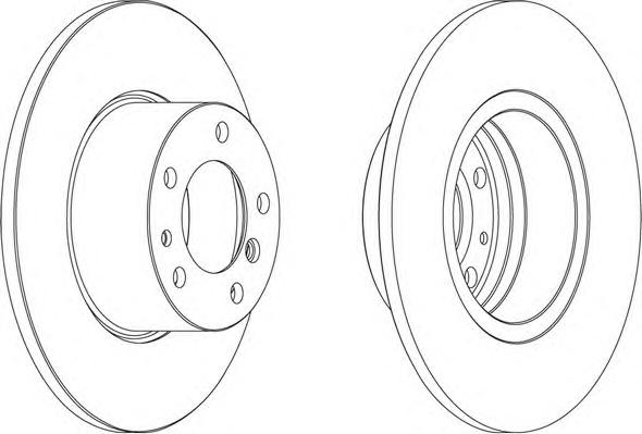 Тормозной диск FERODO