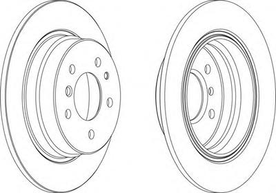 Тормозной диск FERODO DDF221